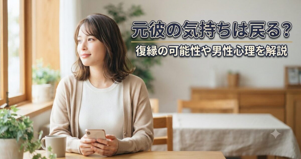 元彼の気持ちは戻る？ 復縁の可能性や男性心理を解説 別れた元彼の気持ちが戻る可能性に悩みながらも、復縁への希望を抱いている女性